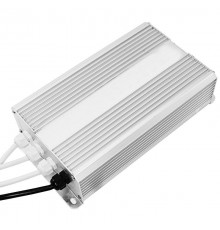 Источник питания тонкий 220V AC/24V DC, 8,33А, 200W с проводами, влагозащищенный (IP67)  201-200-2  REXANT