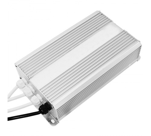 Источник питания тонкий 220V AC/24V DC, 8,33А, 200W с проводами, влагозащищенный (IP67)  201-200-2  REXANT