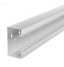 Кабельный канал Rapid 80 70x130x2000 мм (сталь,светло-серый) (GS-S70130LGR)  6277202  OBO Bettermann