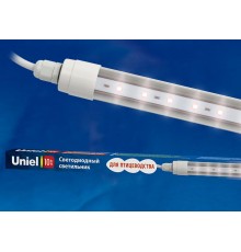 Светильник светодиодный линейный, спектр для яйценоскости птиц  650мм, c коннектором ULY-P60-10W/SCEP/K IP65 DC24V WHITE  UL-00001695  Uniel