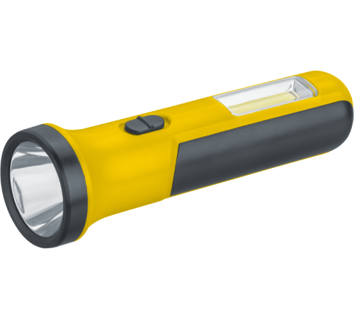 Фонарь светодиодный ручной  93 884 NPT-CP27-ACCU пласт.1LED,1Вт+1COB,2Вт li-ion 0,4Ач 2реж.  93884  Navigator