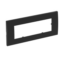 Рамка тройная Modul45 (универс.,84x185 мм,черный) (AR45-F3 SWGR)  6119374  OBO Bettermann