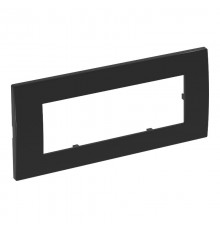 Рамка тройная Modul45 (универс.,84x185 мм,черный) (AR45-F3 SWGR)  6119374  OBO Bettermann