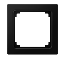 Рамка промежуточная для монтажа устройств 50х50; термопласт; черный матовый  LS961ZSWM  Jung