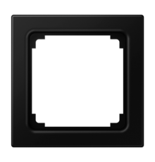 Рамка промежуточная для монтажа устройств 50х50; термопласт; черный матовый  LS961ZSWM  Jung