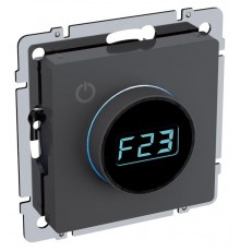 BRITE Термостат электронный с индикацией ТС10-1-БрГ графит  BR-RT11-K53  IEK