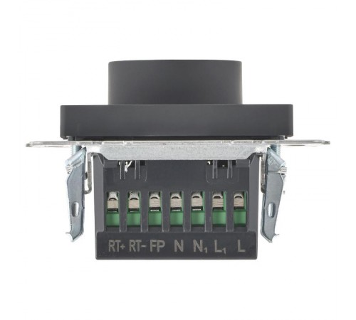 BRITE Термостат электронный с индикацией ТС10-1-БрГ графит  BR-RT11-K53  IEK