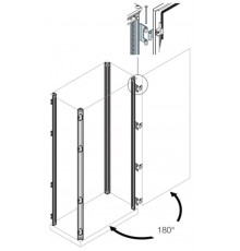 Стойки каркаса шкафа с петлями 180гр. H=2000  EV0120  ABB