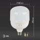 Лампа светодиодная LED POWER T140-85W-6500-E27/E40 Лампы СВЕТОДИОДНЫЕ POWER ЭРА (диод, колокол, 85Вт, хол, E27/E40)  Б0032088  ЭРА