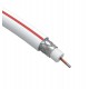 ЭРА Кабель коаксиальный SAT 50 M,75 Ом, CCS/(оплётка Al 75%), PVC, цвет белый, бухта 100 м,  Б0044607  ЭРА