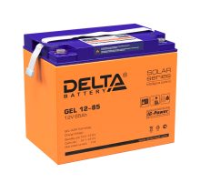 Аккумуляторная батарея Solar серии GEL 12-85 12В/85Ач  GEL 12-85  DELTA