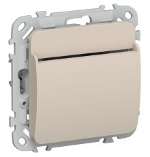 FLITE Выключатель карточный 30А ВК-0-ФлЛ льняной  FI-V11-0-10-K88  IEK