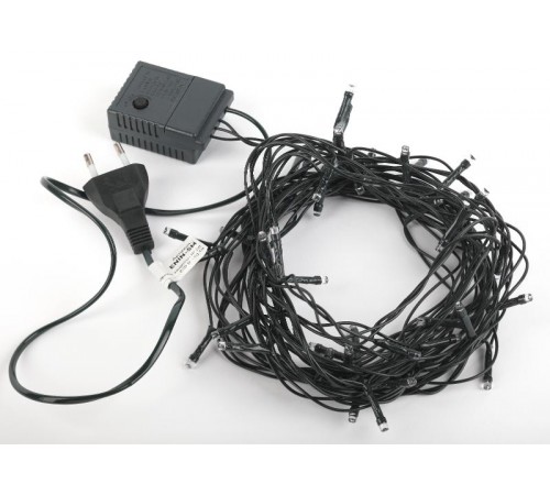 Гирлянда светодиодная  Нить 5 м мультиколор 8 режимов, 220V, ENIN-5M  , IP20 (100/1500)  Б0041892  ЭРА
