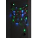 Гирлянда светодиодная  Нить 5 м мультиколор 8 режимов, 220V, ENIN-5M  , IP20 (100/1500)  Б0041892  ЭРА