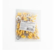 Наконечник кольцевой изолированный НКИ 6-8 (упаковка 100 шт), LD403-608  39423  STEKKER