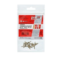 Саморез ШУж 2,5х10 пот. гол. (25 шт) - пакет ( 0,009 кг)  102466  Tech-KREP