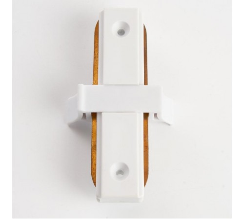 Коннектор для однофазного шинопровода LD1000 прямой белый  10314  FERON