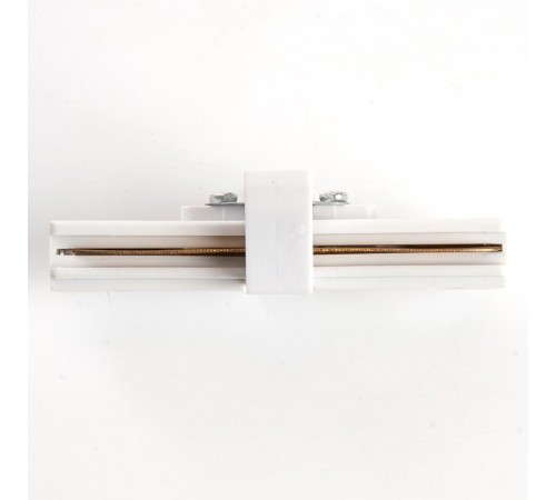 Коннектор для однофазного шинопровода LD1000 прямой белый  10314  FERON