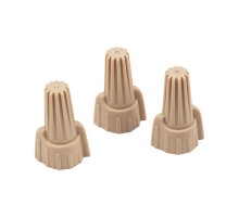 Соединительный изолирующий зажим с лепестками СИЗ-12  11,2 мм (1-12,75 мм), коричневый (10 шт./уп.)  08-0756-10  REXANT