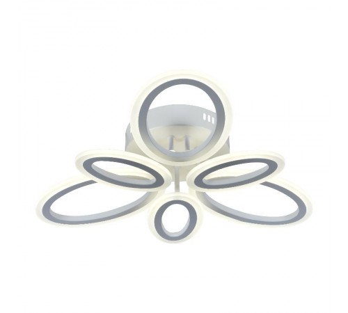 Светильник потолочный Kora 6048-106 светодиодный с пультом 96Вт 3000К-6000К LED модерн  Б0052650  Rivoli