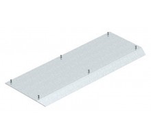 Крышка глухая ответвления напольного кабельного канала AIK (сталь) (AIKA AD 15040)  7404828  OBO Bettermann