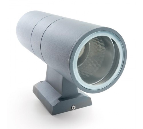 Светильник архитектурный настенный DH0702 230V без лампы 2*E27, 260*155*90 серый, ДЛЯ ЛАМП R63, G45  06295  Feron