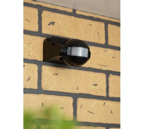 Датчик движения ИК настенный 1200Вт 180гр. до 12м IP44 MS-39b черный EKF PROxima   dd-ms-39b   EKF