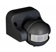 Датчик движения ИК настенный 1200Вт 180гр. до 12м IP44 MS-39b черный EKF PROxima   dd-ms-39b   EKF