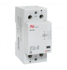 Контактор модульный КМ 40А 2NО 230VAC (2 мод.) AVERES  km-av-2-40-20-230V  EKF