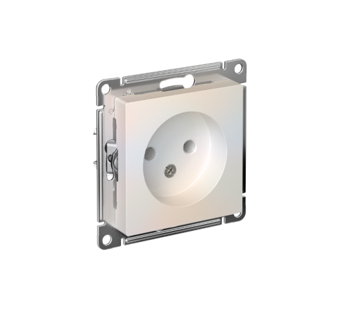 AtlasDesign Жемчуг Розетка без заземления, 16А, механизм  ATN000441  SE