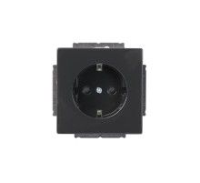 Розетка Shuko 16А 230В, Impressivo, антрацит  20EUC-81   2TKA00000434  ABB