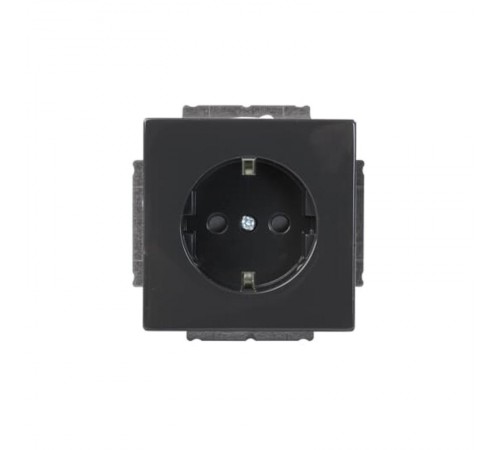 Розетка Shuko 16А 230В, Impressivo, антрацит  20EUC-81   2TKA00000434  ABB