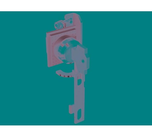 Замок с ключом для блокировки в разомкнутом состоянии KLA ключ типа Castell E2.2...E6.2  1SDA073797R1  ABB