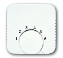 Плата центр. (накладка) для мех. терморегулятора (термостата) 1094 U, 1097 U, серия Reflex 2000 SI альп. белый  1710-0-3989   2CKA001710A3989  ABB