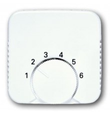 Плата центр. (накладка) для мех. терморегулятора (термостата) 1094 U, 1097 U, серия Reflex 2000 SI альп. белый  1710-0-3989   2CKA001710A3989  ABB