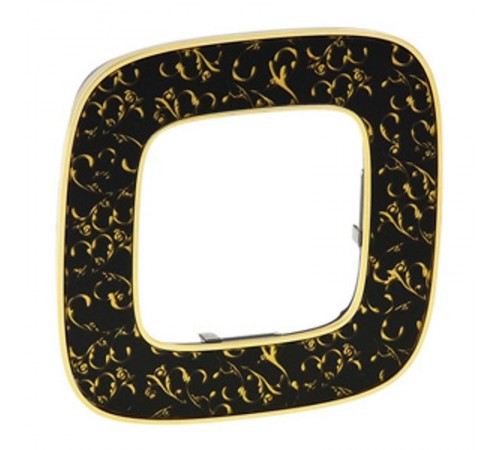 Valena ALLURE Барокко Нуар Рамка 1-ая  754431  Legrand