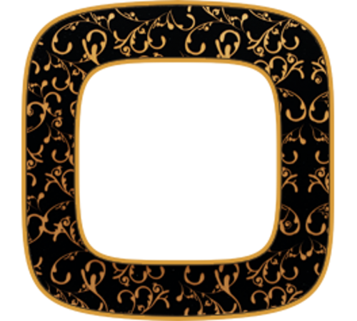 Valena ALLURE Барокко Нуар Рамка 1-ая  754431  Legrand