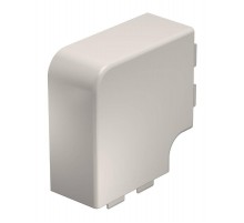Крышка плоского угла кабельного канала WDK 60x110 мм (ПВХ,кремовый) (WDK HF60110CW)  6161529  OBO Bettermann