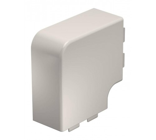 Крышка плоского угла кабельного канала WDK 60x110 мм (ПВХ,кремовый) (WDK HF60110CW)  6161529  OBO Bettermann