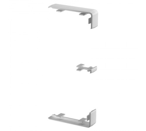 Соединитель для кабельного канала Rapid 45-2 53x130 мм (ПВХ,серый) (GK-KS45-2LGR)  6113212  OBO Bettermann
