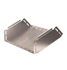 Угол вертикальный внутренний 45 градусов Стандарт INOX (AISI 409) 400х100  PR16.3328  Промрукав