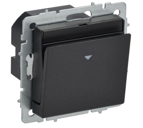 BRITE Выключ. карточный 30А ВС10-1-8-БрЧ черн.  BR-V11-0-10-K02  IEK