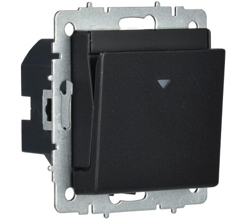 BRITE Выключ. карточный 30А ВС10-1-8-БрЧ черн.  BR-V11-0-10-K02  IEK