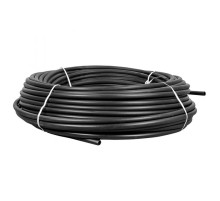 Труба жесткая гладкая ПНД 25мм (100м/уп) черный PROxima  tpndg-25  EKF