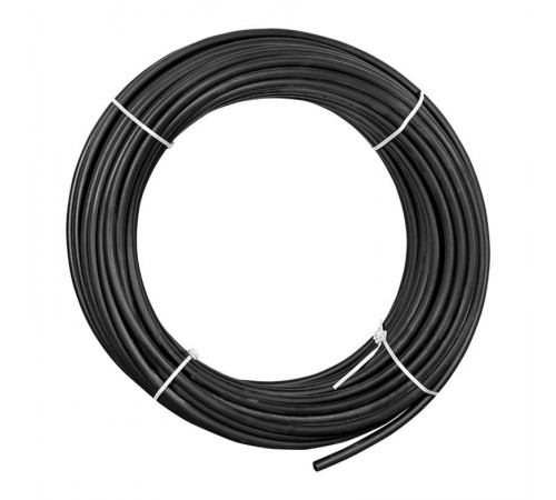 Труба жесткая гладкая ПНД 25мм (100м/уп) черный PROxima  tpndg-25  EKF