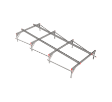 Опорная конструкция для установки оборудования TECHNORAPTOR 1500х3500 HD  KM-TR-SSEI-1500-3500 HD  КМ - профиль