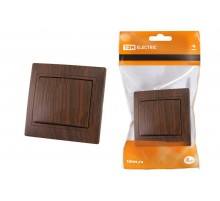 Выключатель 1 кл. 10А "ЭКО" (бук) "Таймыр"  SQ1814-0301  TDM