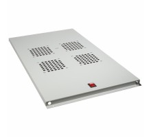 Модуль вентиляторный потолочный с 4-мя вентиляторами, без термостата, для шкафов серии Standart с глубиной 1000мм  04-2602  REXANT