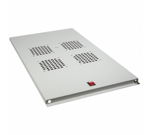 Модуль вентиляторный потолочный с 4-мя вентиляторами, без термостата, для шкафов серии Standart с глубиной 1000мм  04-2602  REXANT