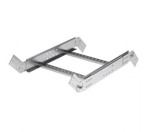 Угол вертикальный шарнирный 80х600 универсальный, горячеоцинкованный  LE8006HDZ  DKC